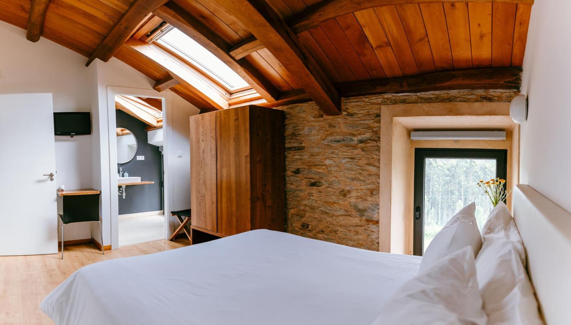 Hotel El Castano Dormilon Santa Marta de Ortigueira Eksteriør bilde