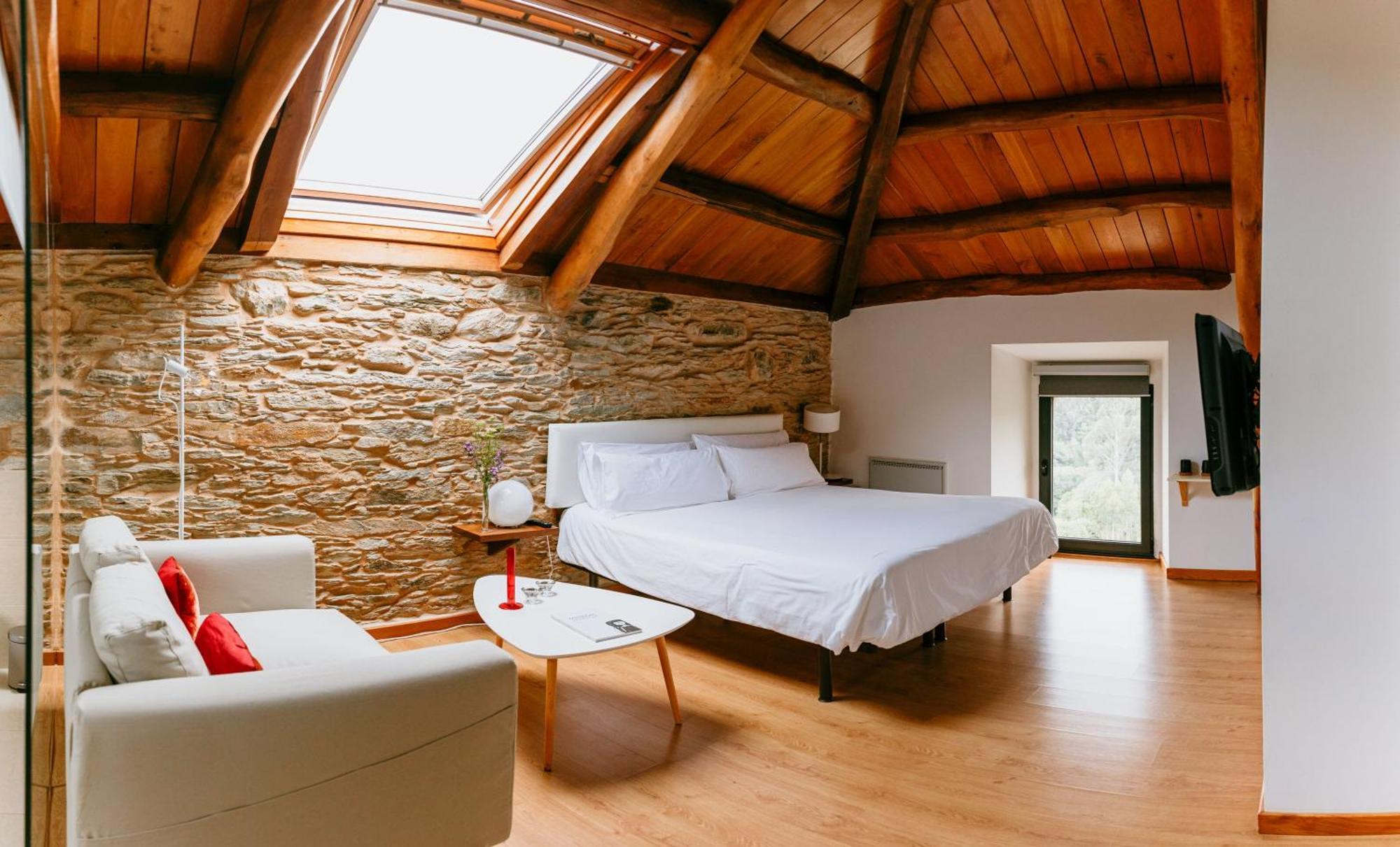 Hotel El Castano Dormilon Santa Marta de Ortigueira Eksteriør bilde